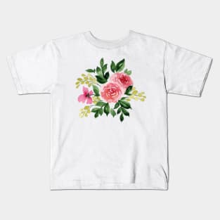 Tea Rose Kids T-Shirt